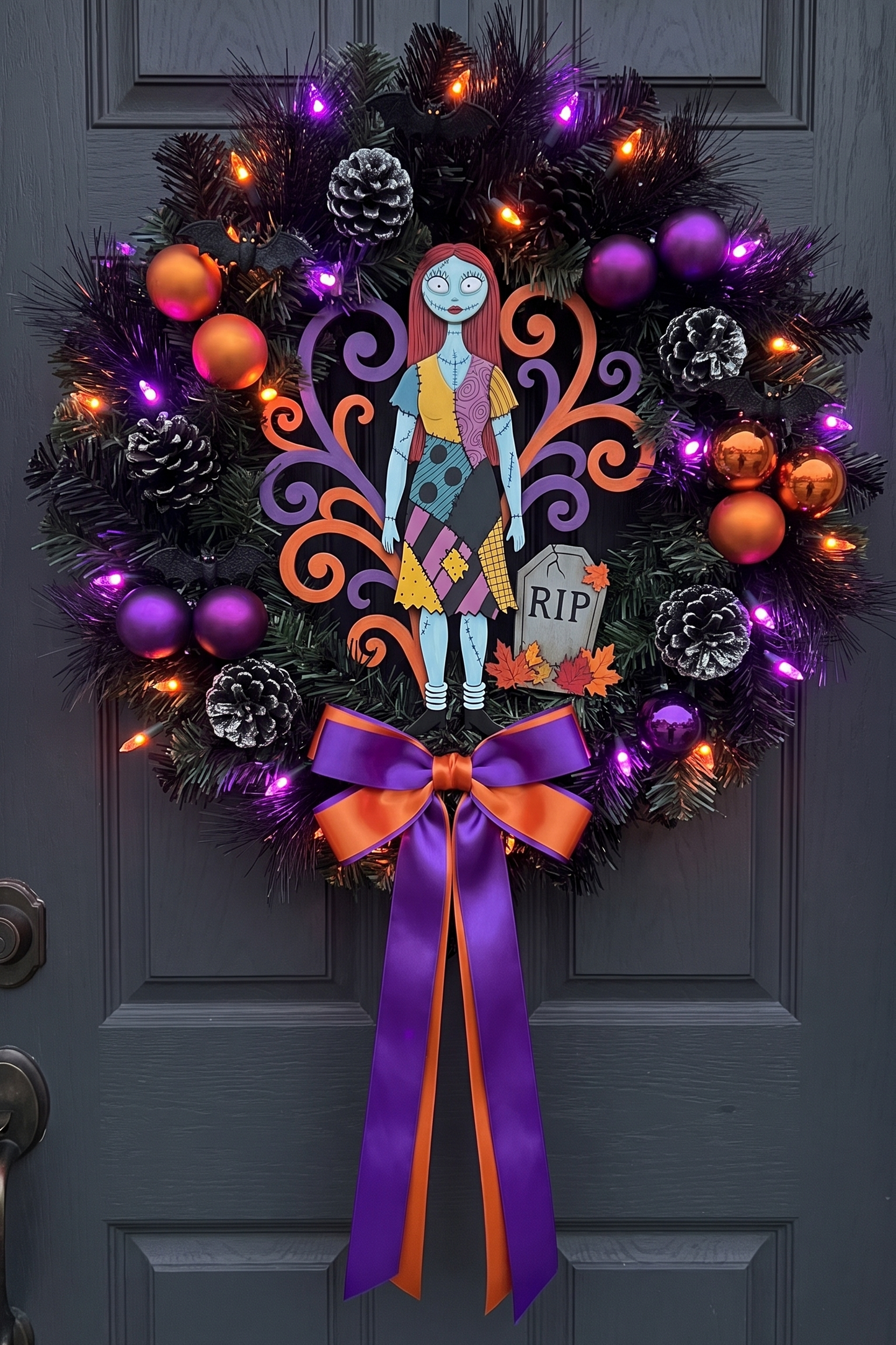 Nightmare Before Christmas Wreaths